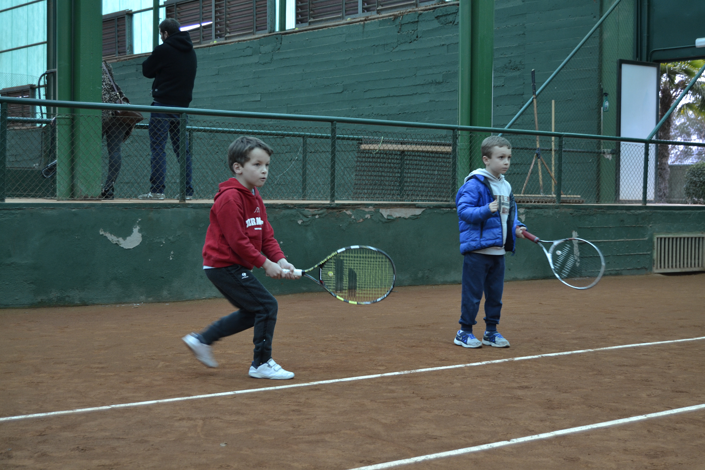 Gerado y Jorge en acción